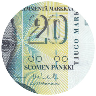 20 Markkaa 1993